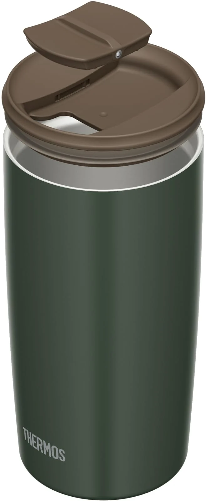 Thermos JDP-501 FG Vacuum Insulated Tumbler 500ml with Lid Forest Green
