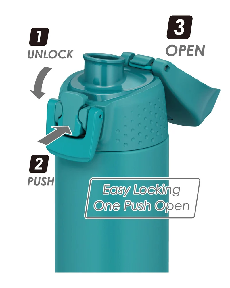 Thermos Fjr-500 Tqs - Vacuum Insulated 0.5L Sports Bottle Turquoise Cold Storage Only