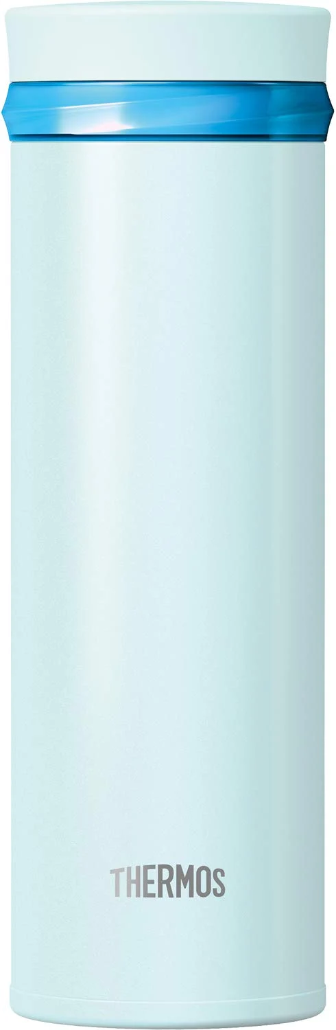 Thermos Vacuum Insulated Water Bottle Mobile Mug 350ml Shiny Blue JNO-352 SHB