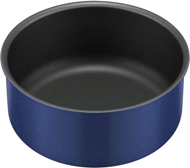 Thermos Indigo Blue 18cm Durable Pot with Removable Handle for Gas Stove KOC-018 IBL Series