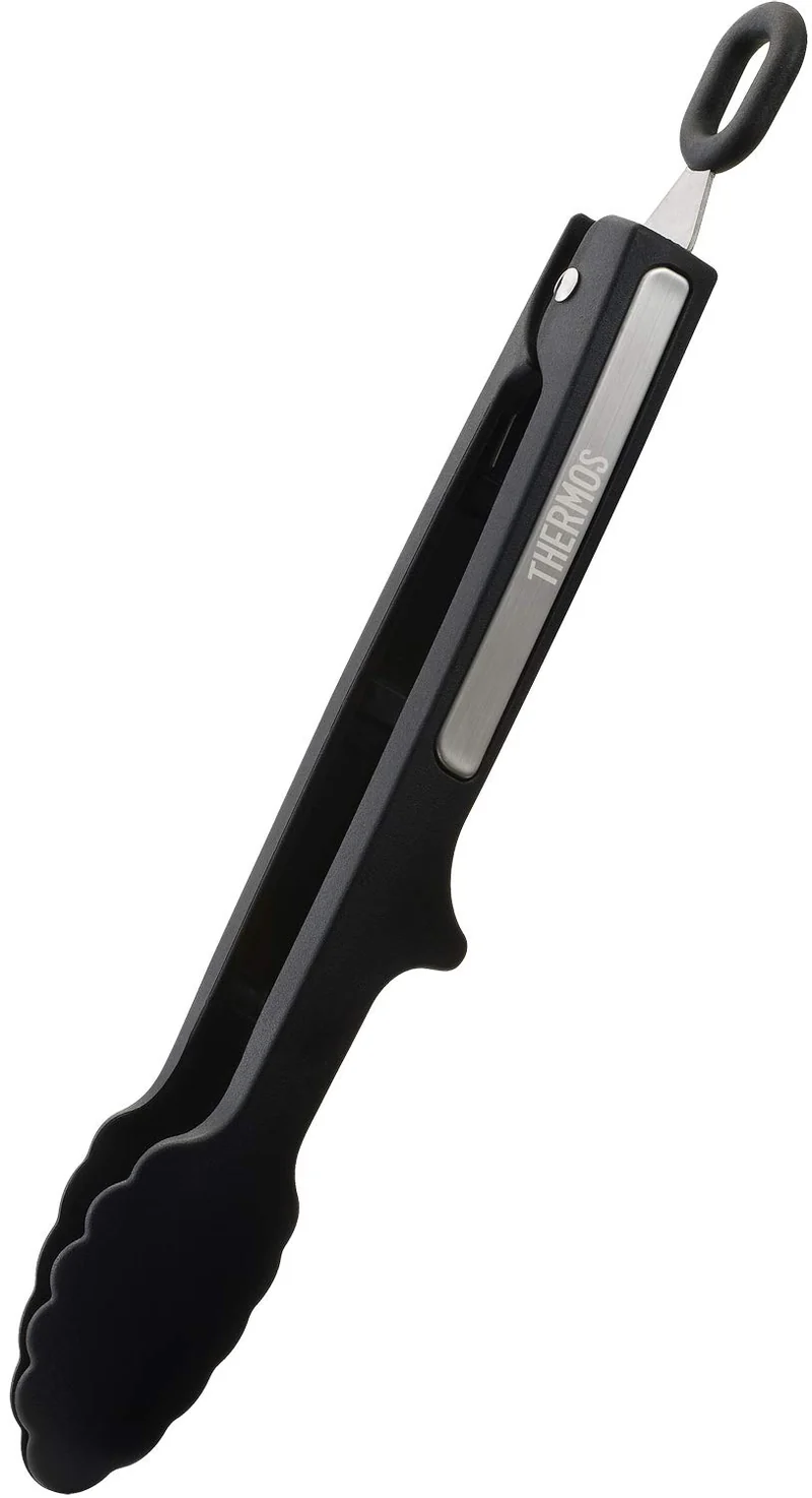 Thermos Black Nylon Kitchen Tongs Kt-T001 Bk - Essential Kitchen Tools