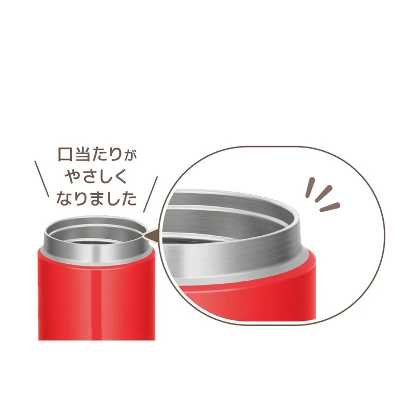 Thermos 300ml Vacuum Insulated Red Soup Jar - JBR-300 R