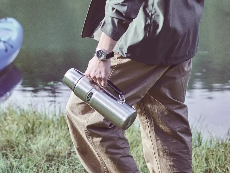 Thermos Outdoors 1.2L Stainless Steel Bottle Series - Rob-001 S