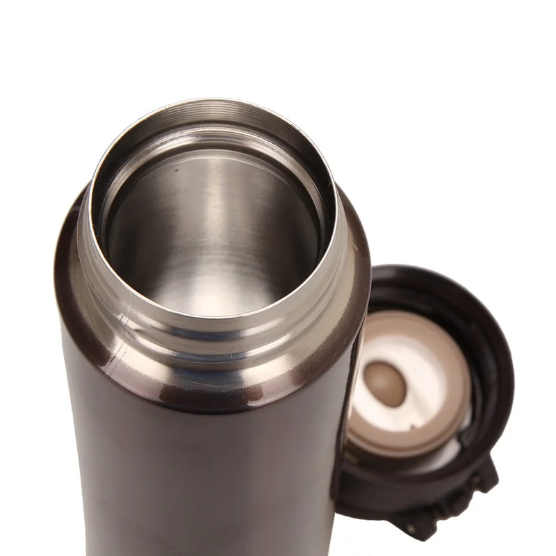 Thermos JNI-400 Mobile Mug Black 0.4L - Vacuum Insulated One-Touch Open Type