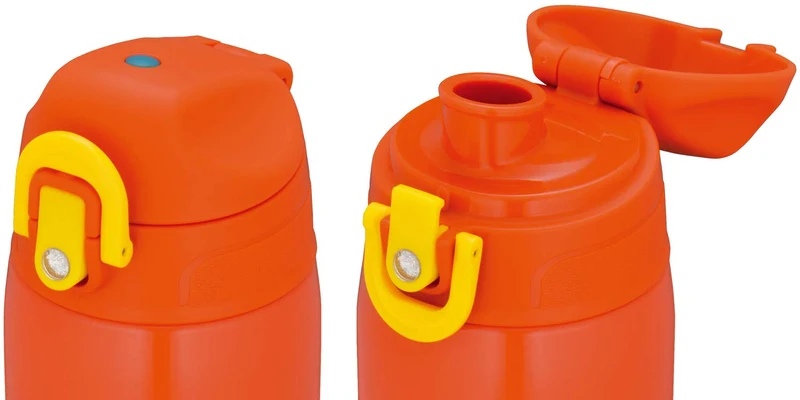Thermos Miffy Orange Vacuum Insulated Water Bottle 0.6L 2-Way Fho-601Wfb