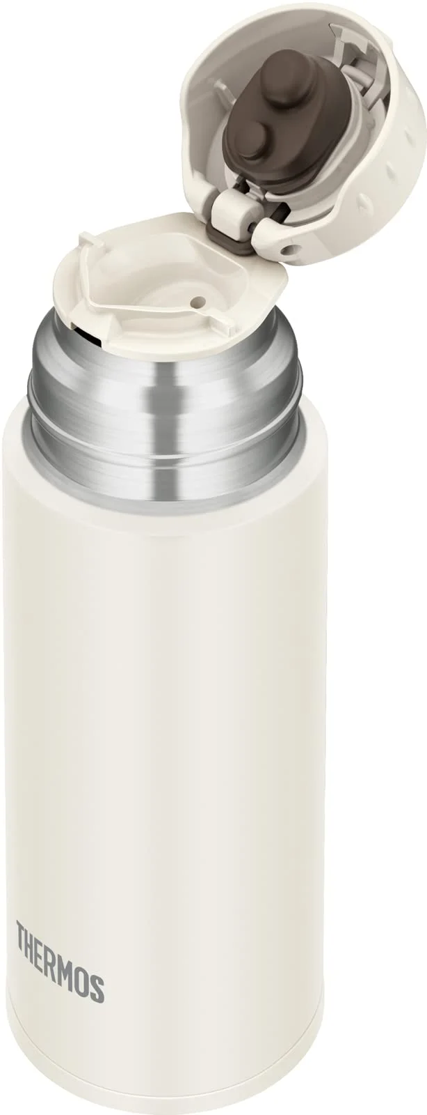 Thermos Stainless Steel Water Bottle 350ml Matte White FFM-352 MTWH Cup Type
