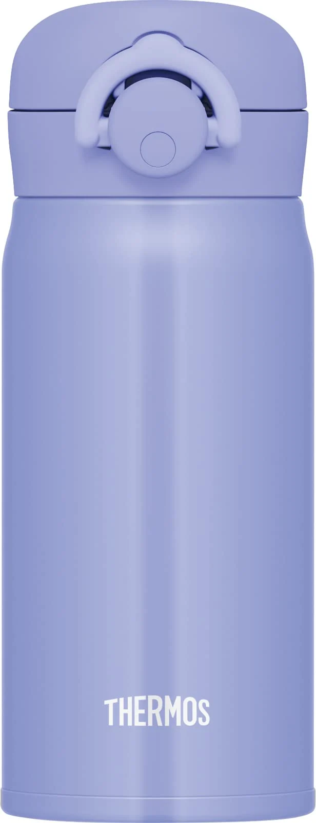 Thermos Vacuum Insulated Water Bottle Mobile Mug 350ml Blue-Purple JNR-353