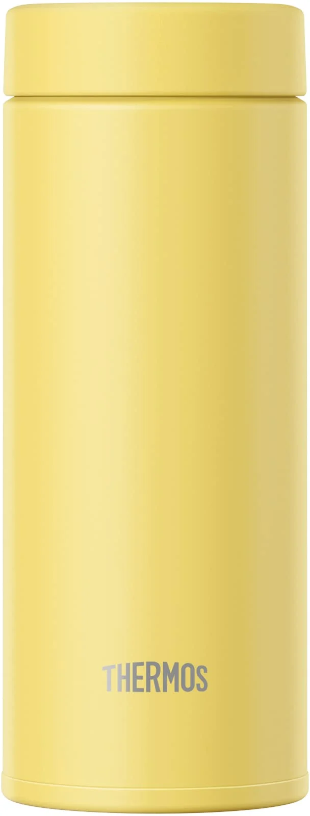Thermos 350ml Yellow Stainless Steel Vacuum Insulated Water Bottle Easy Clean Portable Mug Jon-350 Y