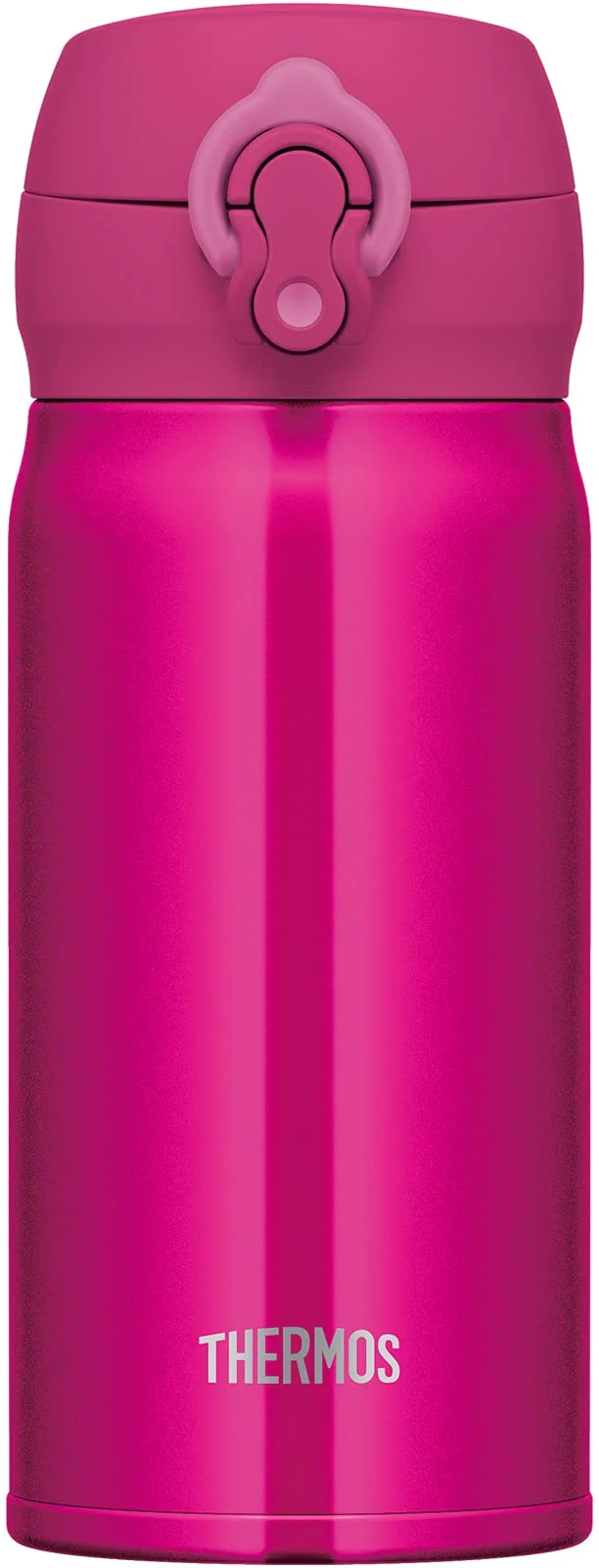 Thermos 350ml Vacuum Insulated Portable Water Bottle in Rose Red - JNL-355 RR