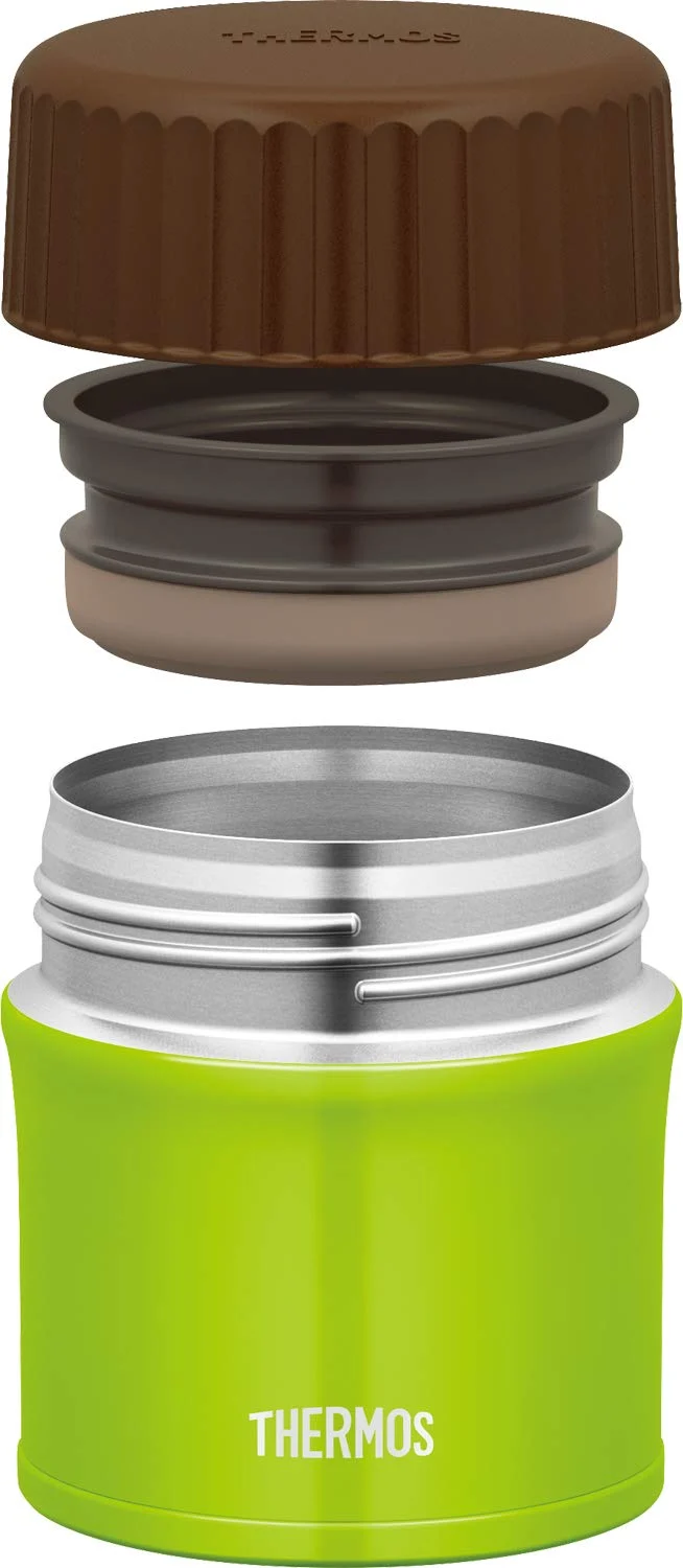 Thermos 300ml Vacuum Insulated Green Soup Jar Jbu-300 by Thermos