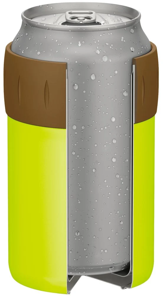 Thermos JCB-352 LMG Stainless Steel Can Holder Lime Green For 350ml Cans