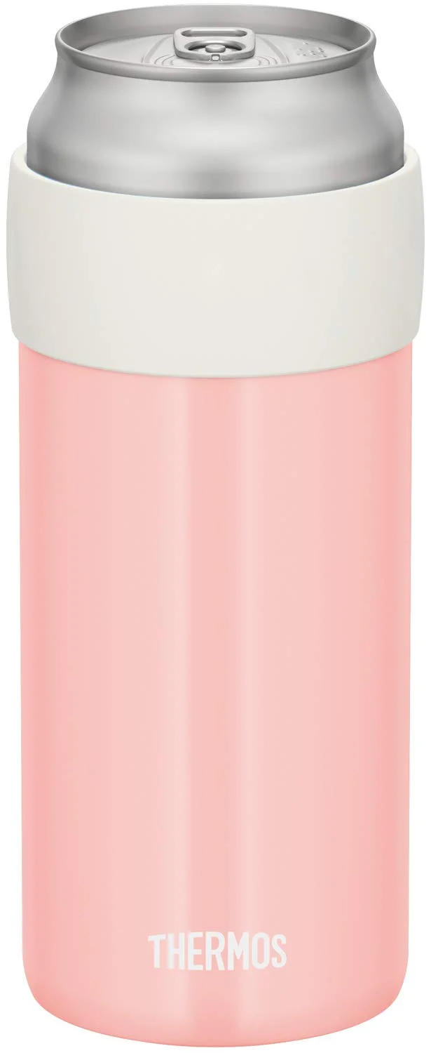 Thermos 500ml Cool Can Holder in Coral Pink - Thermos JCB-500 CP