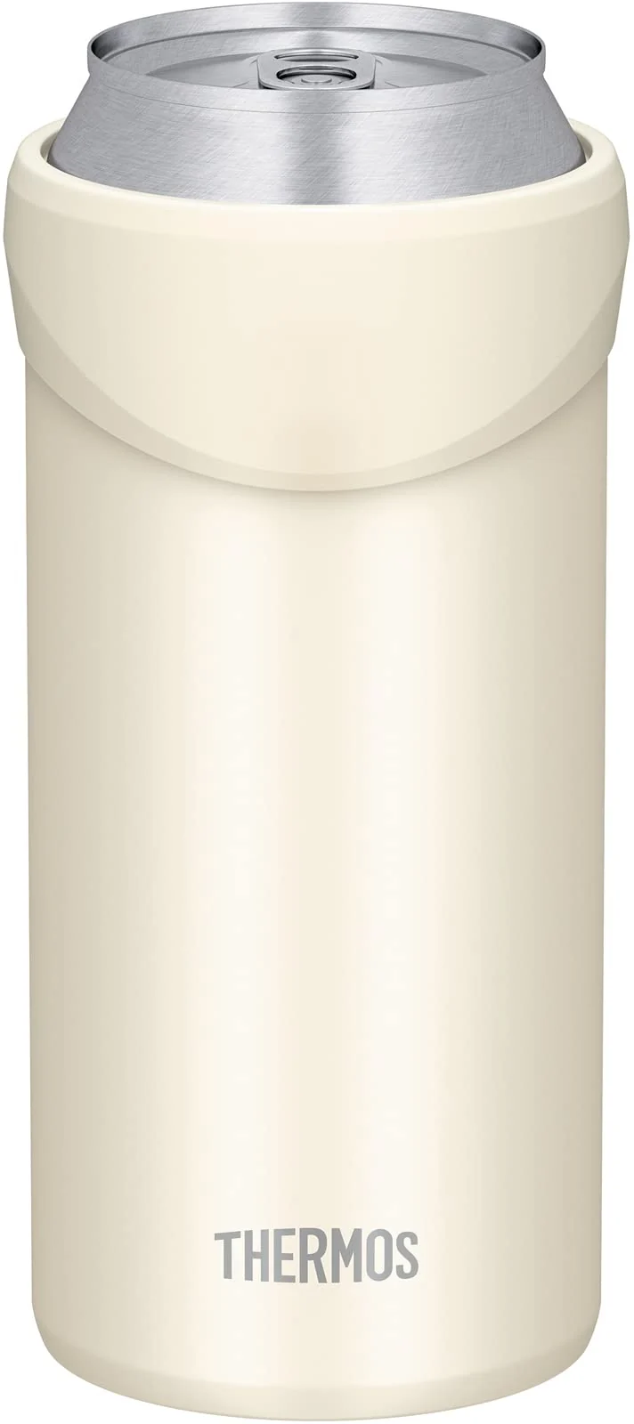 Thermos White Insulated Can Holder for 500ml Cans JDU-500 WH 2-Way Type
