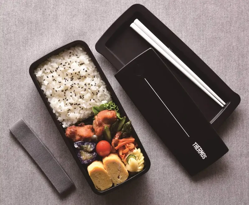 Thermos Fresh Lunch Box Black 700ml Capacity - DJS-700 BK Model