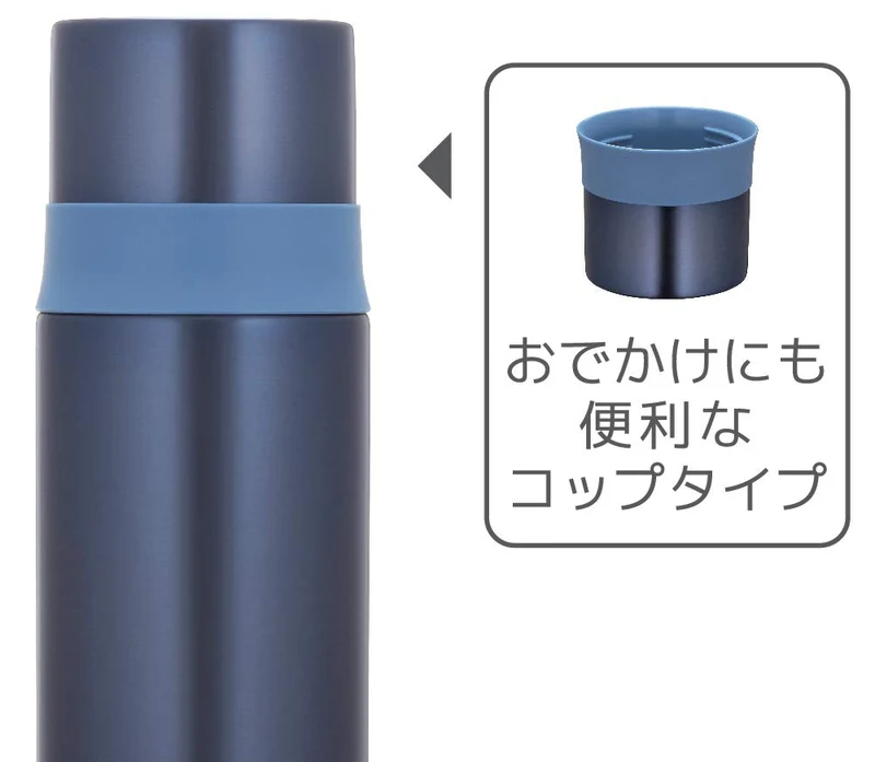 Thermos 500Ml Stainless Steel Slim Water Bottle in Misty Blue - Ffm-501 Msb