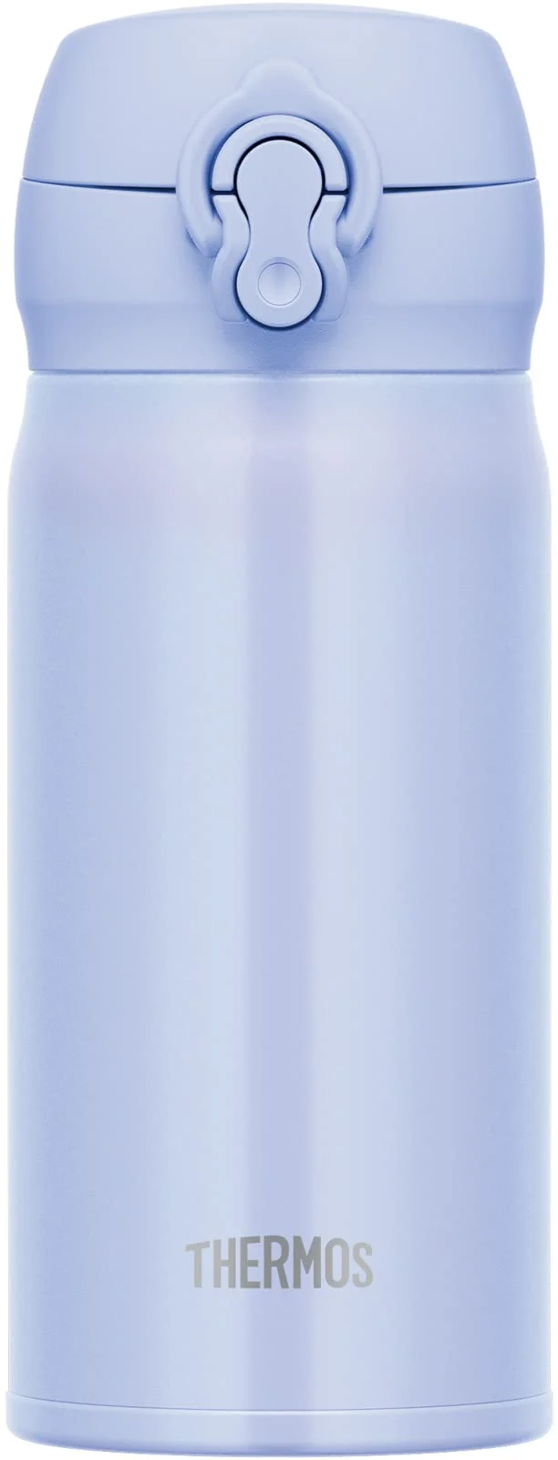 Thermos Vacuum Insulated Stainless Steel Water Bottle 350Ml Pearl Blue Easy Clean Lightweight Jnl-356 Pbl