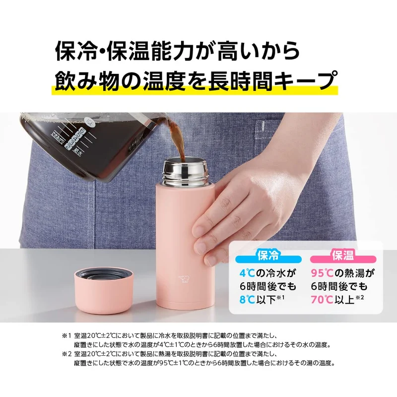 Zojirushi 350ml Stainless Steel Mug Midnight Navy - Easy to Clean Small Capacity Water Bottle