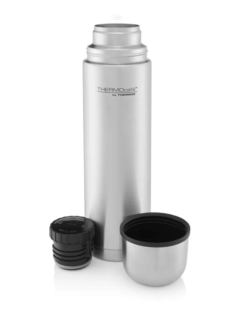 Thermos Brand Thermocafe 0.35L Stainless Steel Flask