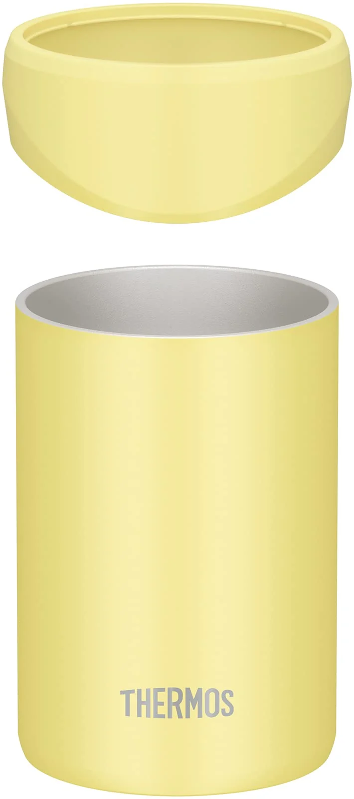 Thermos 350ml Yellow Insulated Can Holder 2-Way Type - Jdu-350 Y