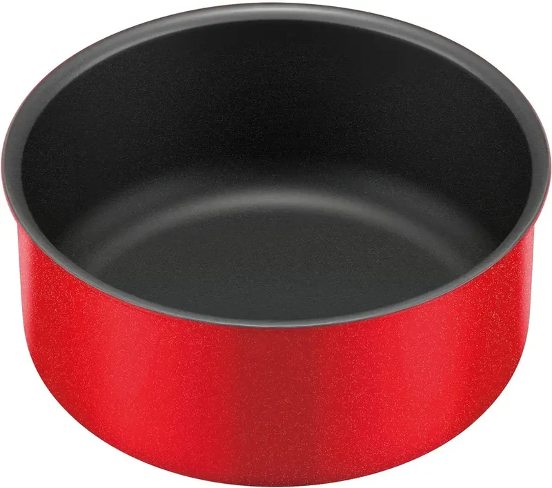 Thermos Durable Gas Stove 18cm Bright Red Pot with Removable Handle Koc-018