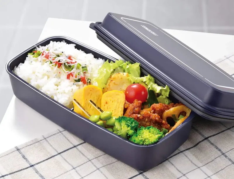 Thermos Fresh 600 ml Navy Lunch Box - Durable Compact Easy to Clean