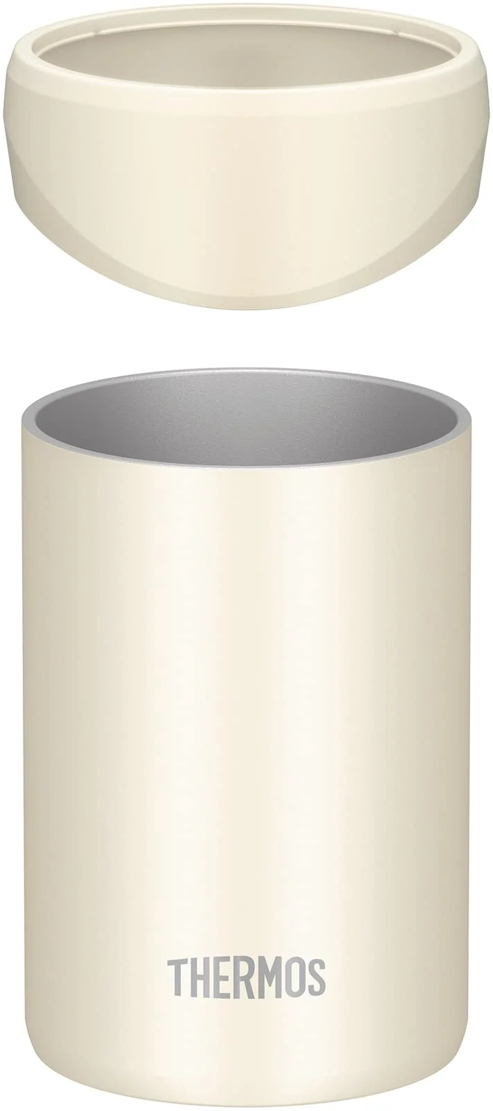 Thermos White 2-Way Insulated 350ml Can Holder JDU-350 WH Model