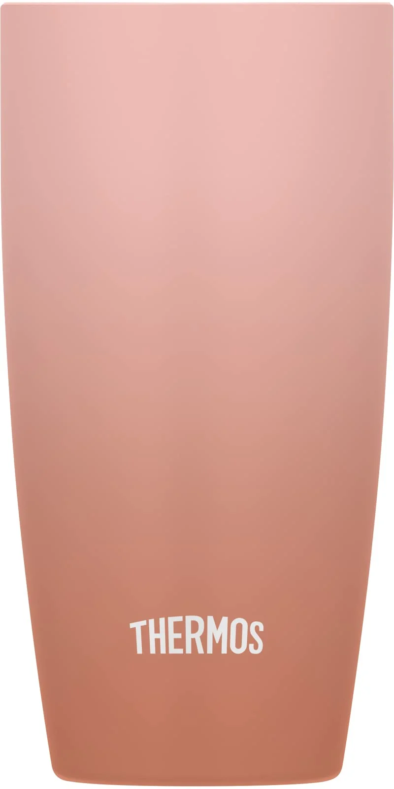 Thermos Brand JDM-421 Vacuum Insulated Tumbler 420ml in Rose Beige