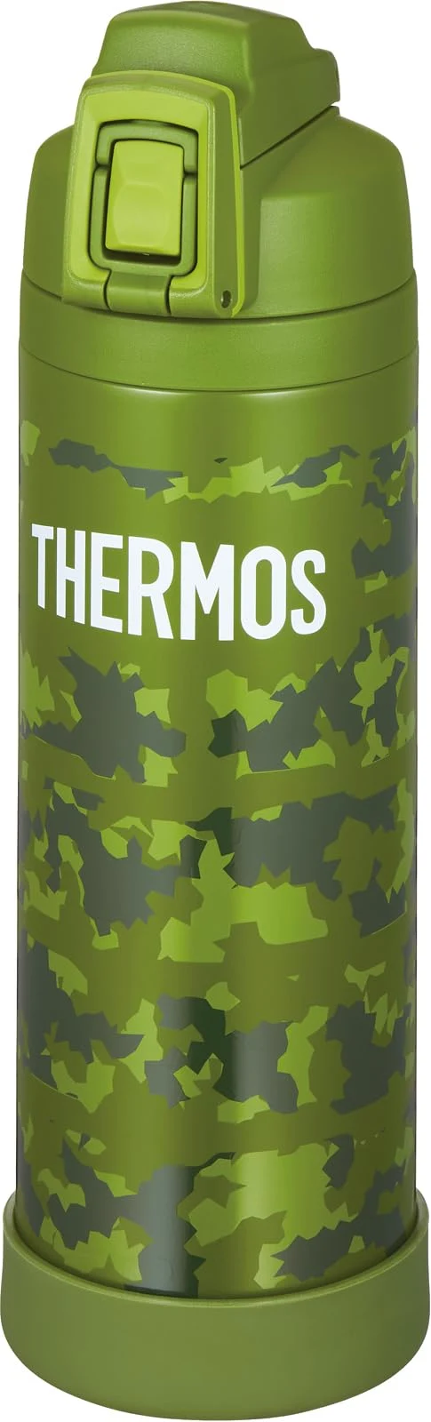 Thermos 1L Khaki Camouflage Cold Storage Sports Bottle with Strap - Fji-1001 Kk-C