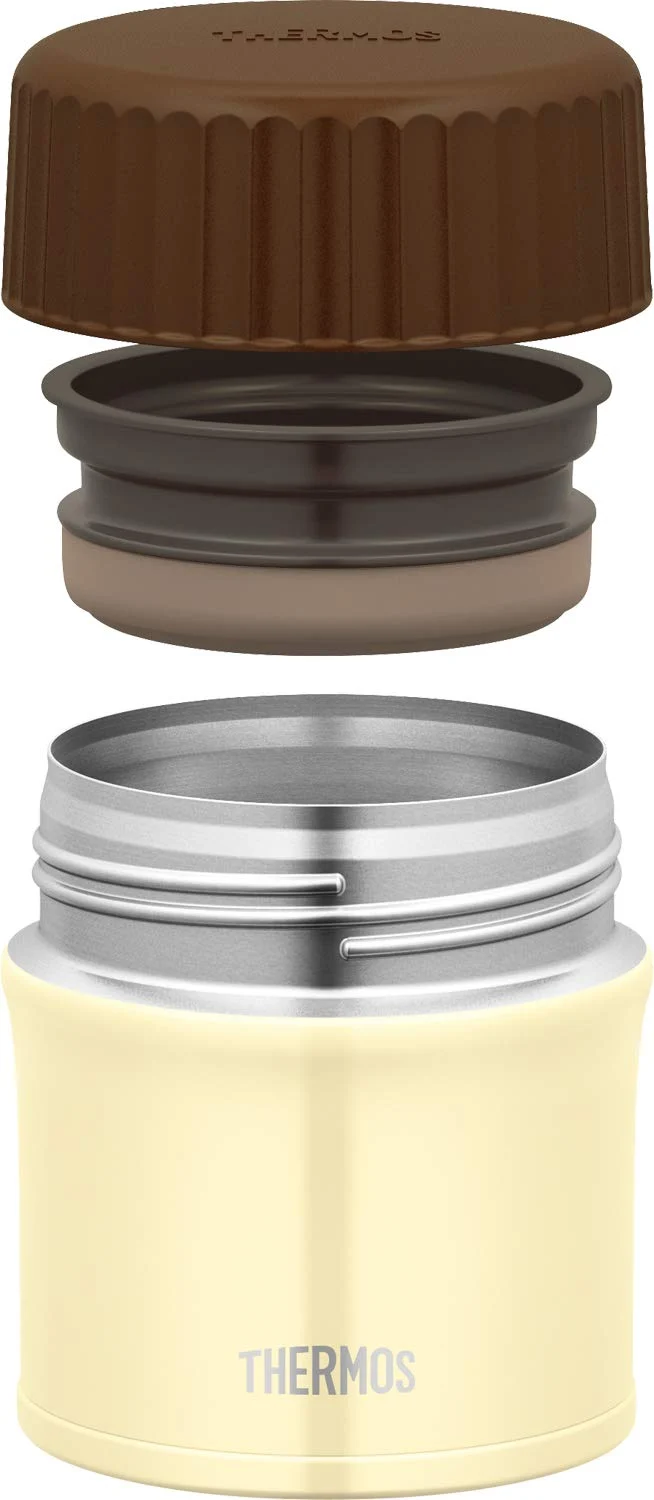 Thermos 300Ml White Thermal Lunch Jar Vacuum Insulated Soup Container Jbu-300