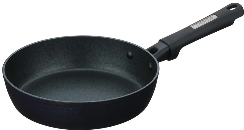 Thermos 20cm Plasma Super Hard Coat Frying Pan IH Compatible Midnight Blue