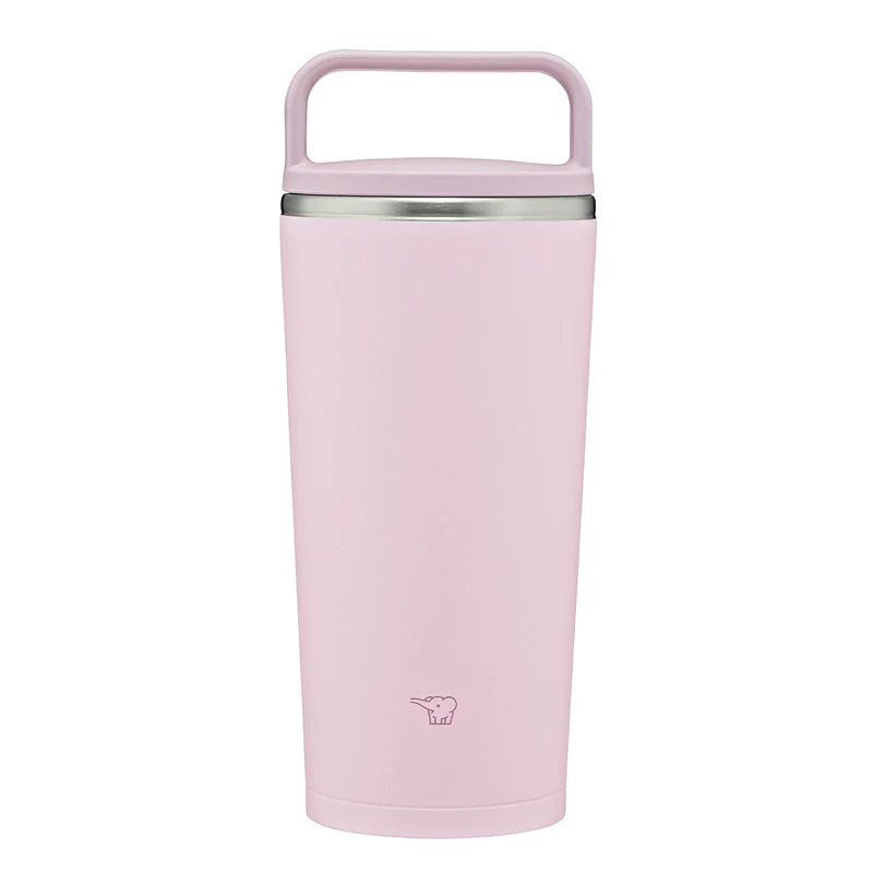 Zojirushi 300ml Carry Tumbler Water Bottle with Handle Dishwasher Safe Powdery Pink