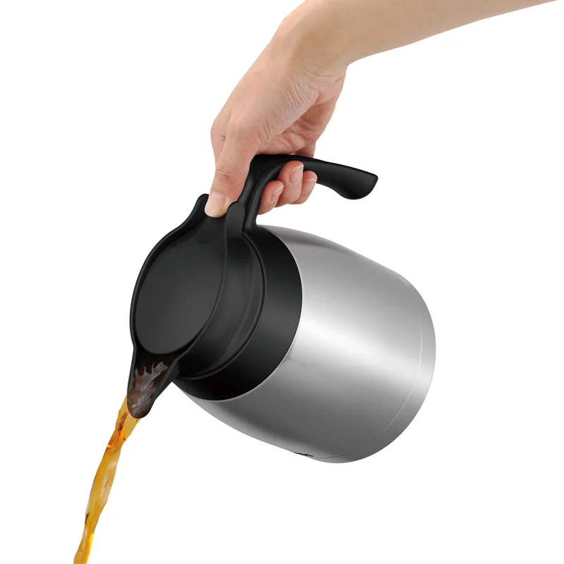 Thermos 1L Stainless Steel Black Pot Ttb-1000 Sbk Model