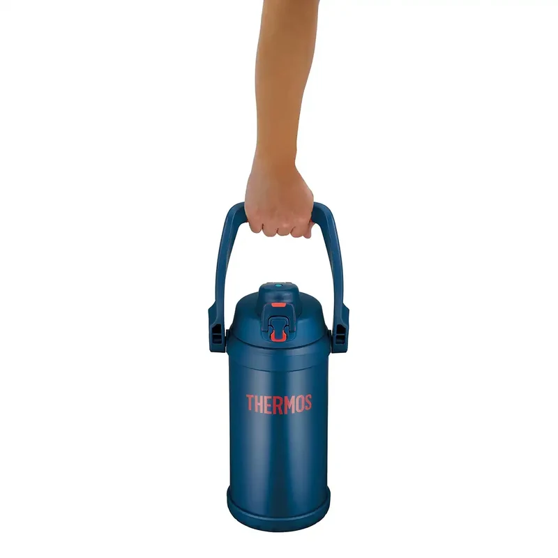 Thermos 2.0L Navy Red Vacuum Insulated Sports Jug - Thermos FFV-2001 NV-R