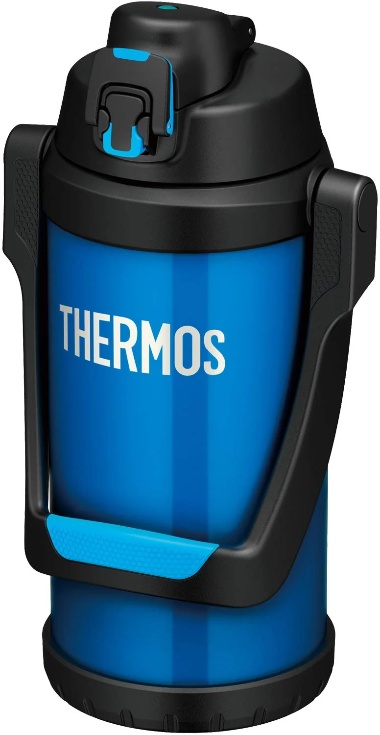 Thermos 2.0L Ice Blue Vacuum Insulated Sports Jug Ffv-2000 Icb