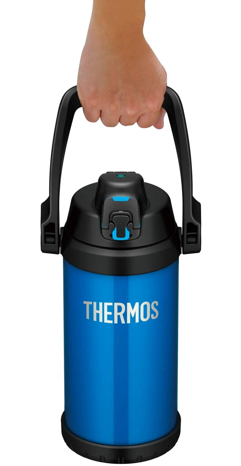 Thermos 2.0L Ice Blue Vacuum Insulated Sports Jug Ffv-2000 Icb