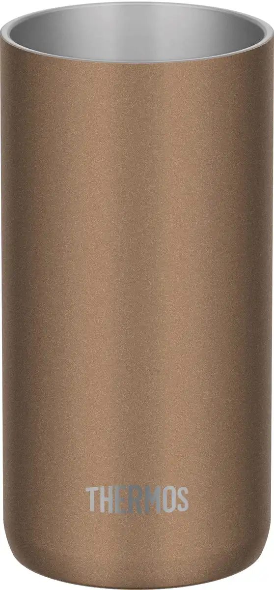 Thermos Lightweight 340ml Brown Gold Vacuum Insulated Tumbler - JDW-340C BWG