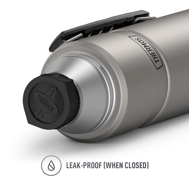 Thermos Stainless King 40oz Water Bottle Top-Ranked Insulated Performance Silver