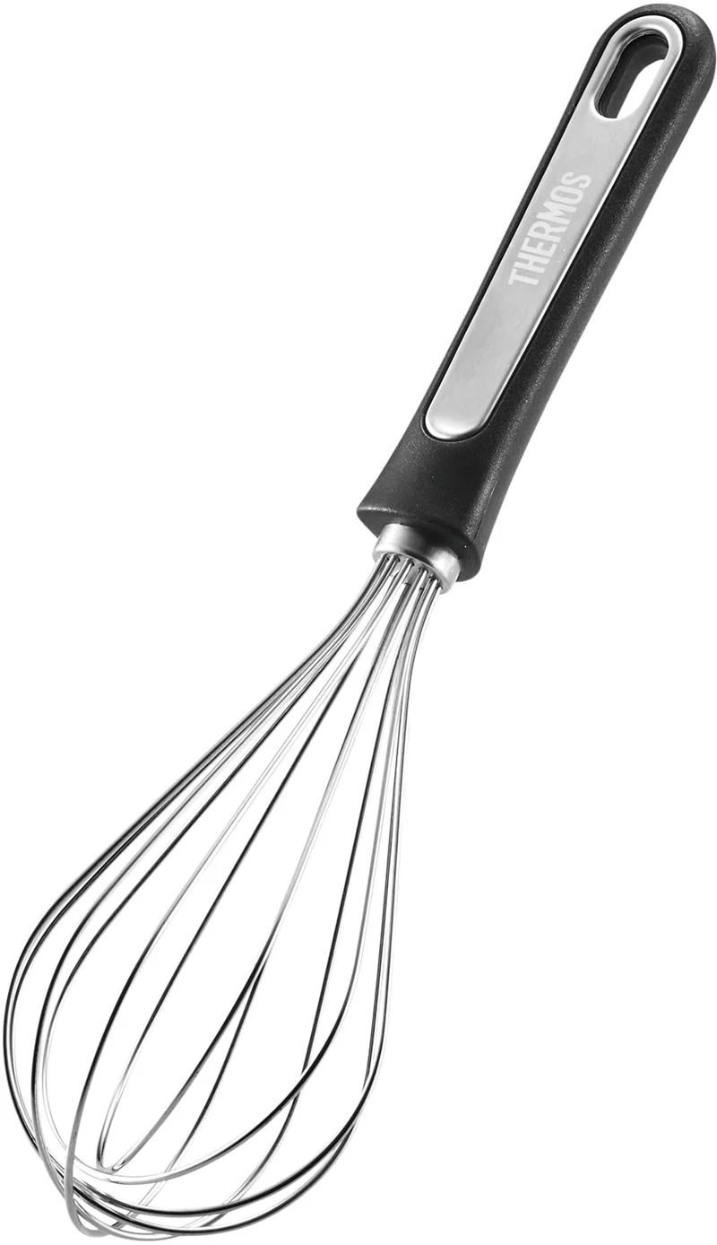 Thermos Mini Size Black Kitchen Whisk Tool Model Kt-W002 Bk