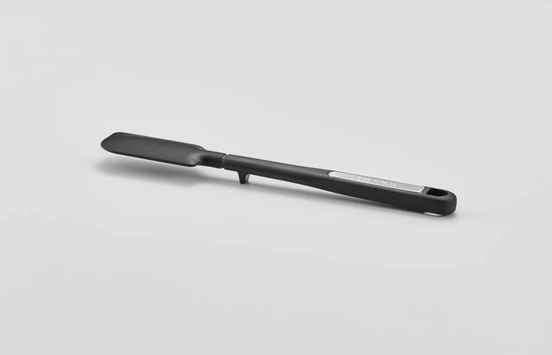 Thermos Mini Size Black Silicone Kitchen Spatula Model Kt-Sp002 Bk