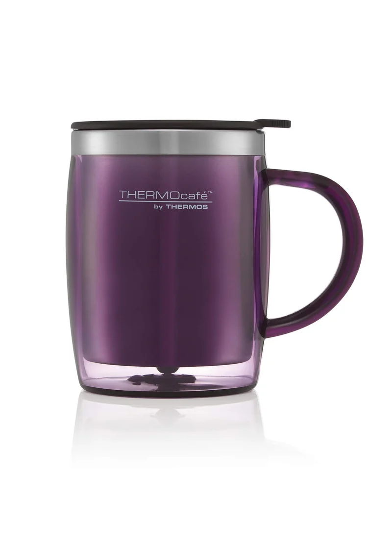 Thermos Thermocafe 0.45L Desktop Mug in Translucent Purple