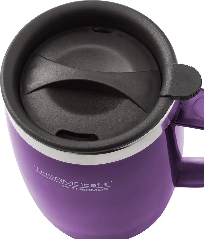 Thermos Thermocafe 0.45L Desktop Mug in Translucent Purple