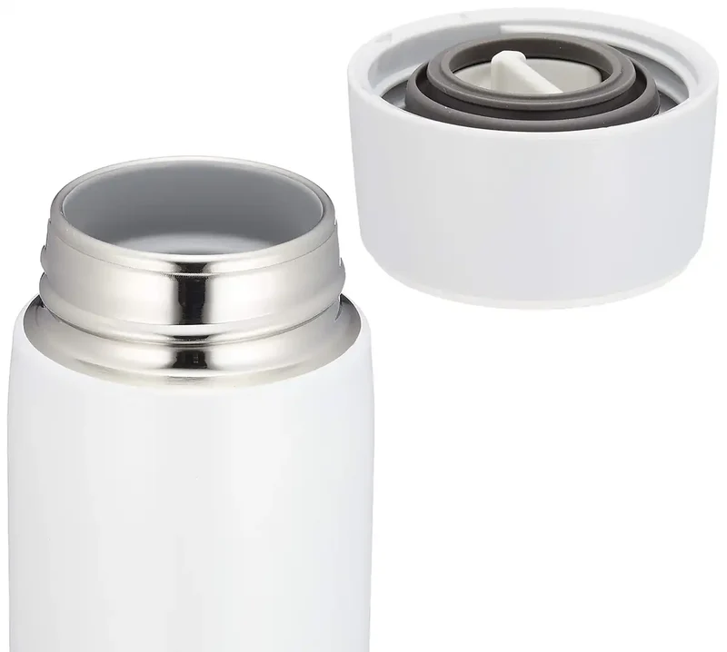 Zojirushi Cold/Hot Insulated Stainless Steel 480ml Water Bottle - Lightweight White