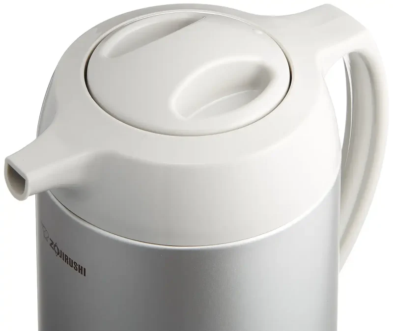 Zojirushi 1000ml Glass Thermos Metallic Gray Thermal Tabletop Pot Ag-Kd10-Hm