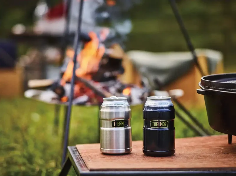 Thermos Outdoor Series 350ml Cool Can Holder 2-Way Type Midnight Blue - Rod-002 MDB