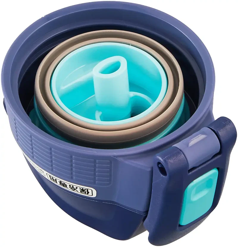 Zojirushi Navy Mint Sports Water Bottle with Cool Stopper Set SD-S10F-AG