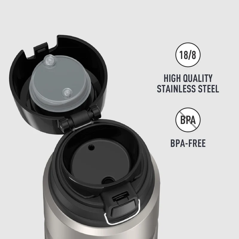 Thermos King 24-Ounce Stainless Steel Drink Bottle Model 344827