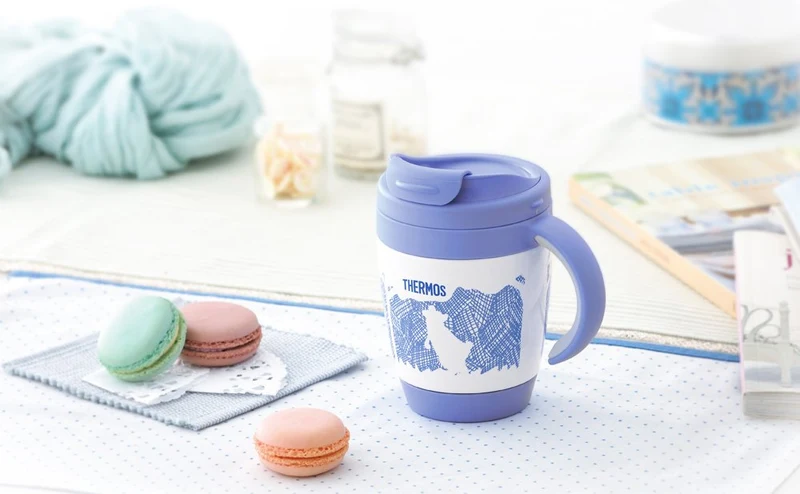 Thermos Brand 270ml Kuma JCV-270 Vacuum Insulated Mug