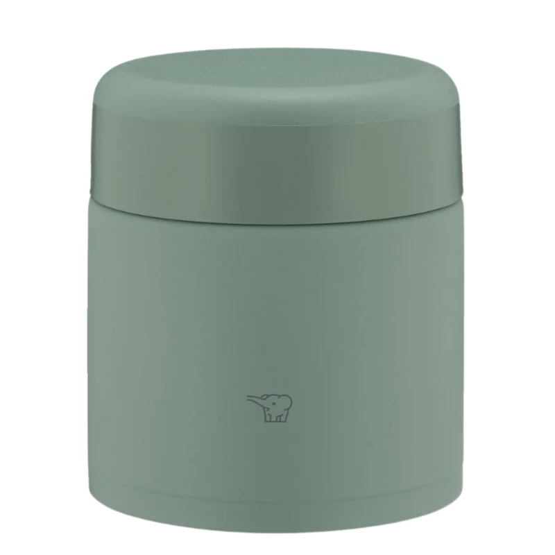 Zojirushi 300ml Stainless Steel Insulated Soup Lunch Jar Easy Clean Matte Green