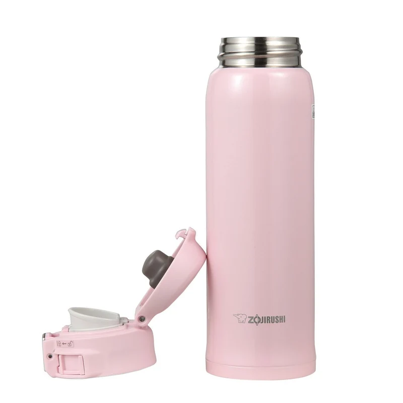 Zojirushi Light Stainless Steel Mug 0.48L Pearl Pink - Model SM-SA48-PB