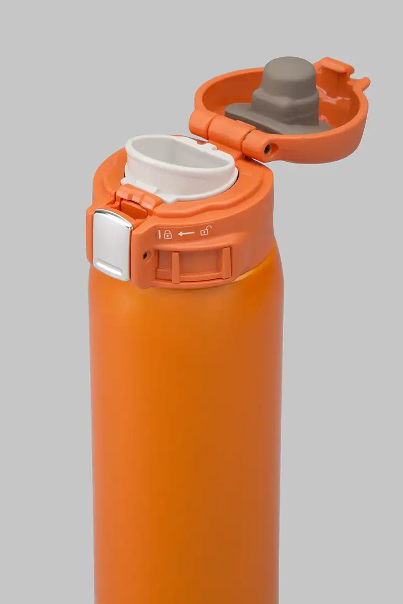Zojirushi 20 Oz Stainless Steel Orange Mug - Insulated Brand New